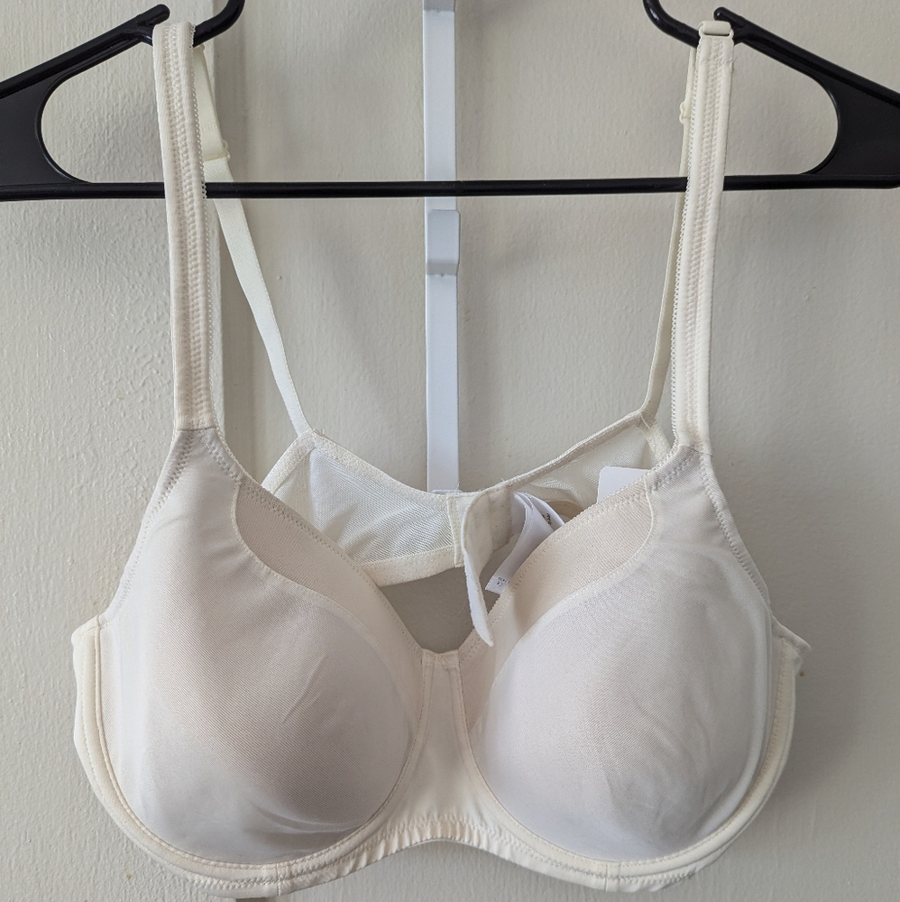 Anita Care Tonya chic Post Mastectomy Bra 38B Cream Underwire Padded Molded - Picture 2 of 4